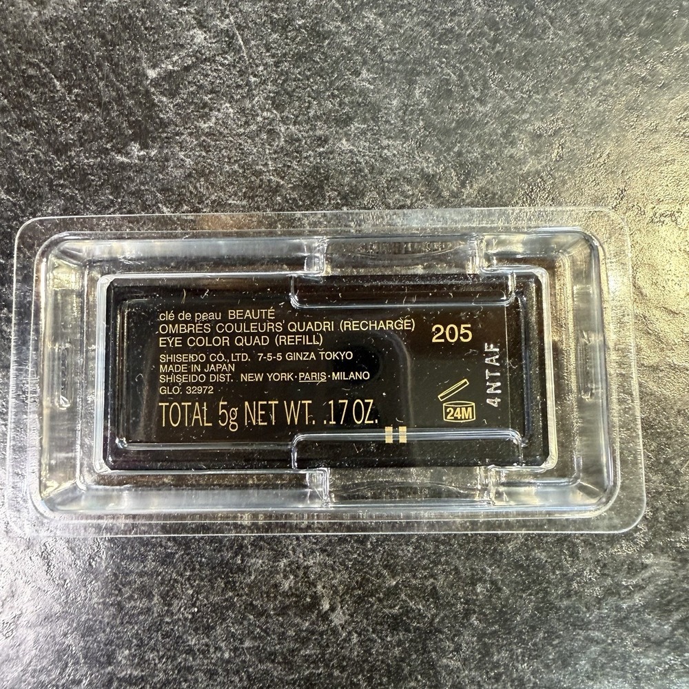 NEW Cle De Peau Shimmer Eye‎ Color Quad Refill Eyeshadow 205 - Picture 3 of 8